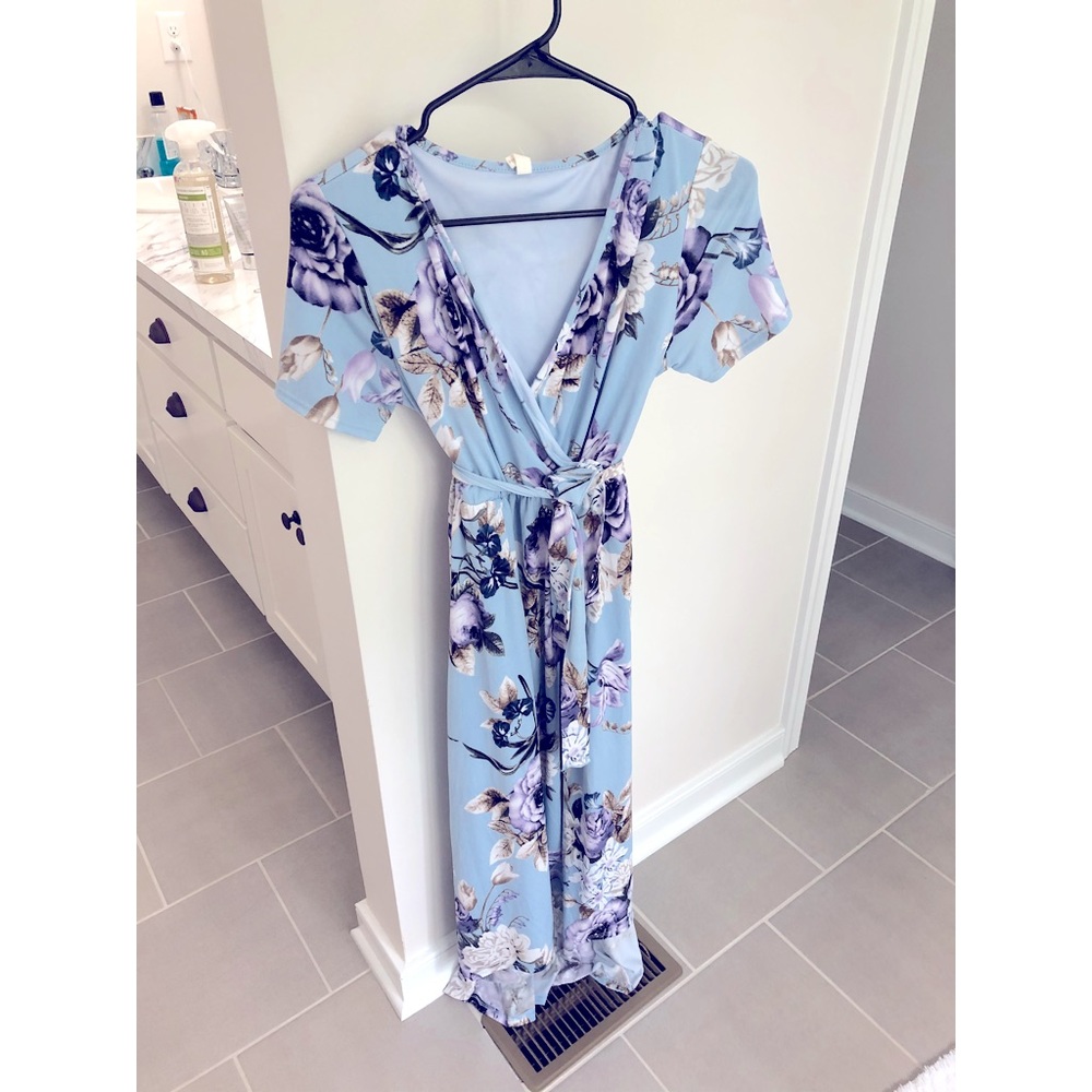 Pink Blush Maternity Dress